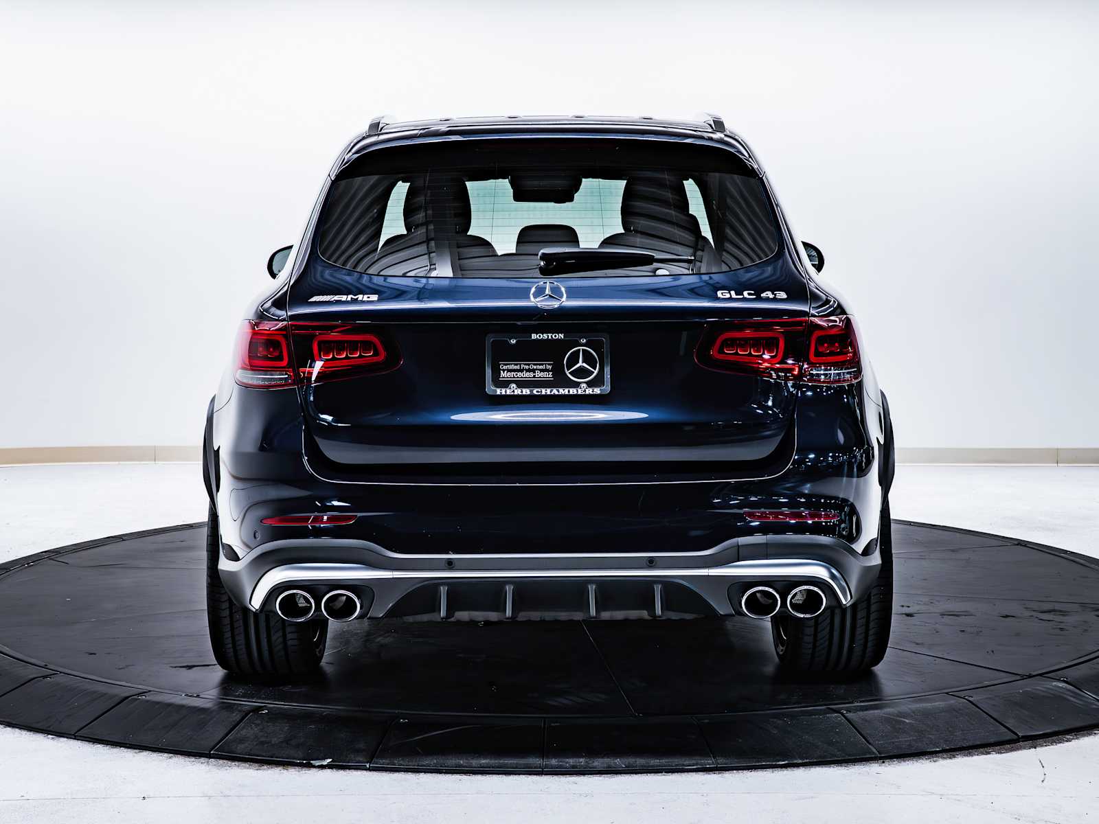 used 2022 Mercedes-Benz AMG GLC 43 car, priced at $46,498