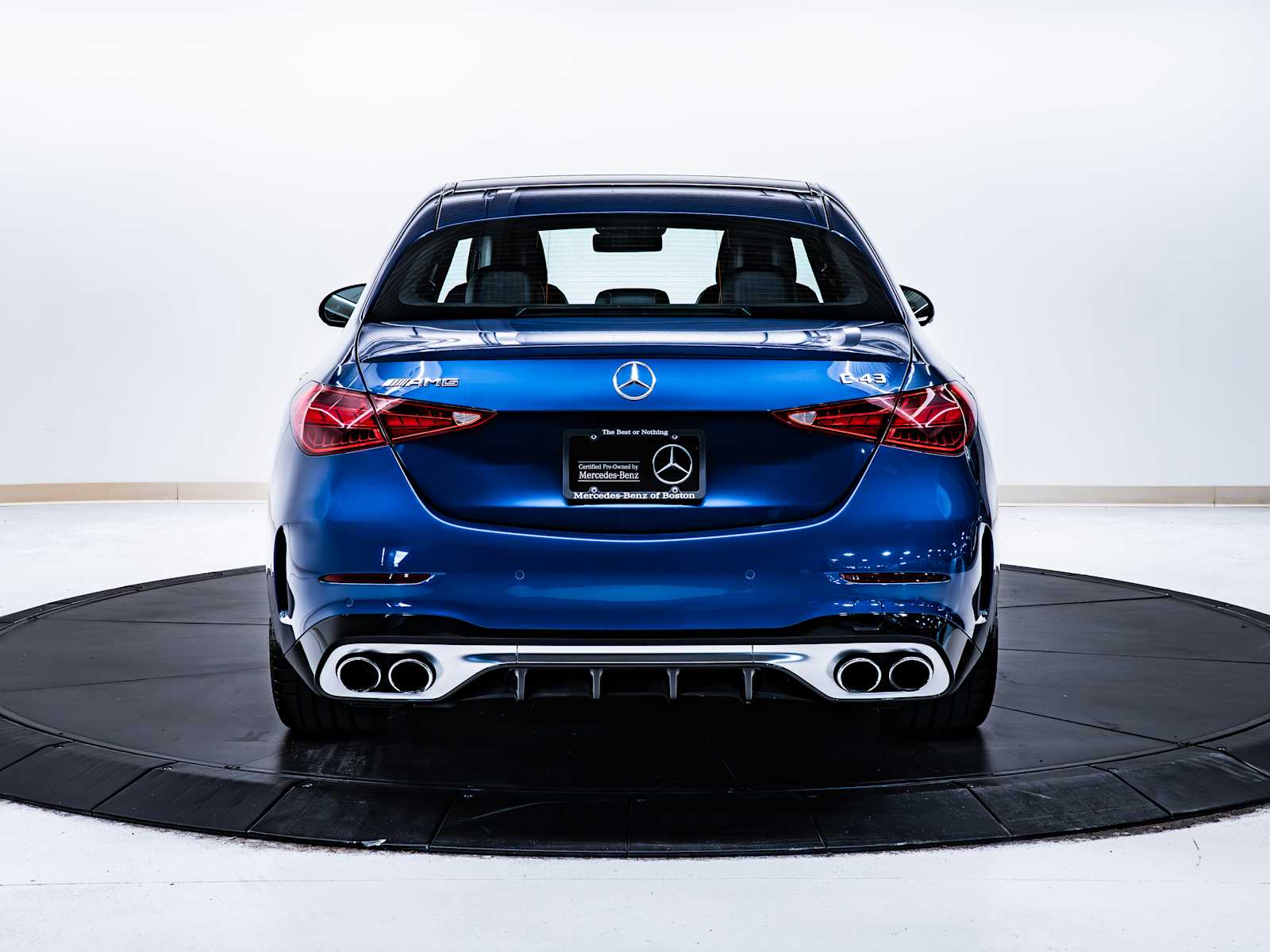 used 2023 Mercedes-Benz AMG C 43 car, priced at $49,498