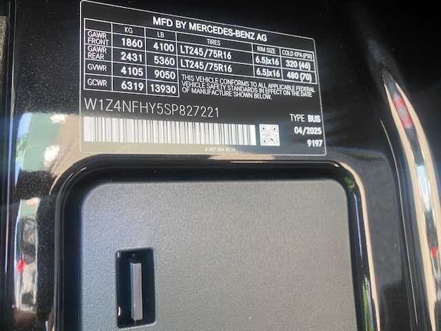 new 2025 Mercedes-Benz Sprinter 2500 car