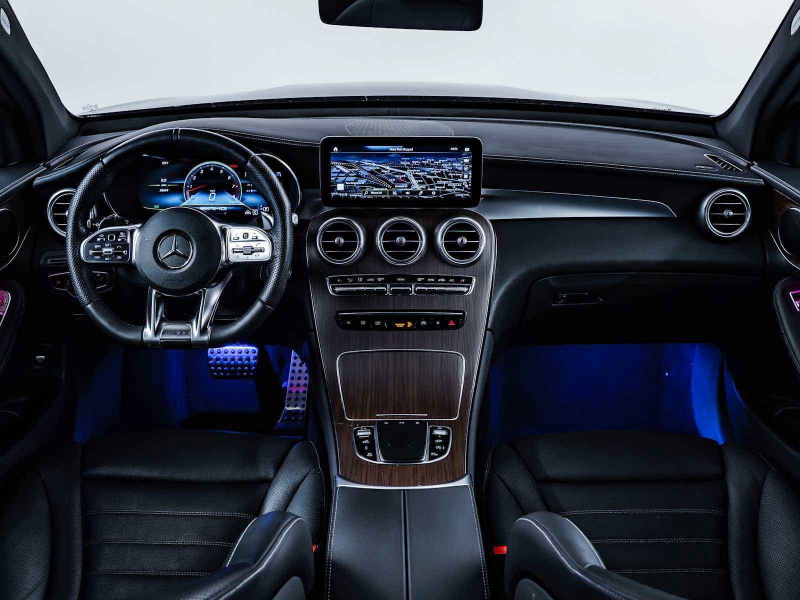 used 2022 Mercedes-Benz AMG GLC 43 car, priced at $46,498