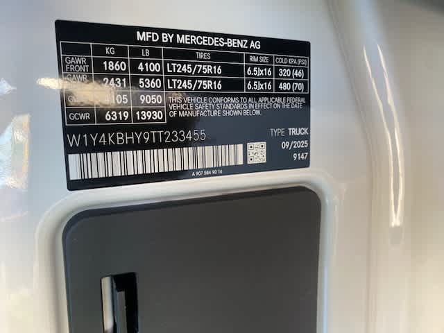 new 2026 Mercedes-Benz Sprinter 2500 car