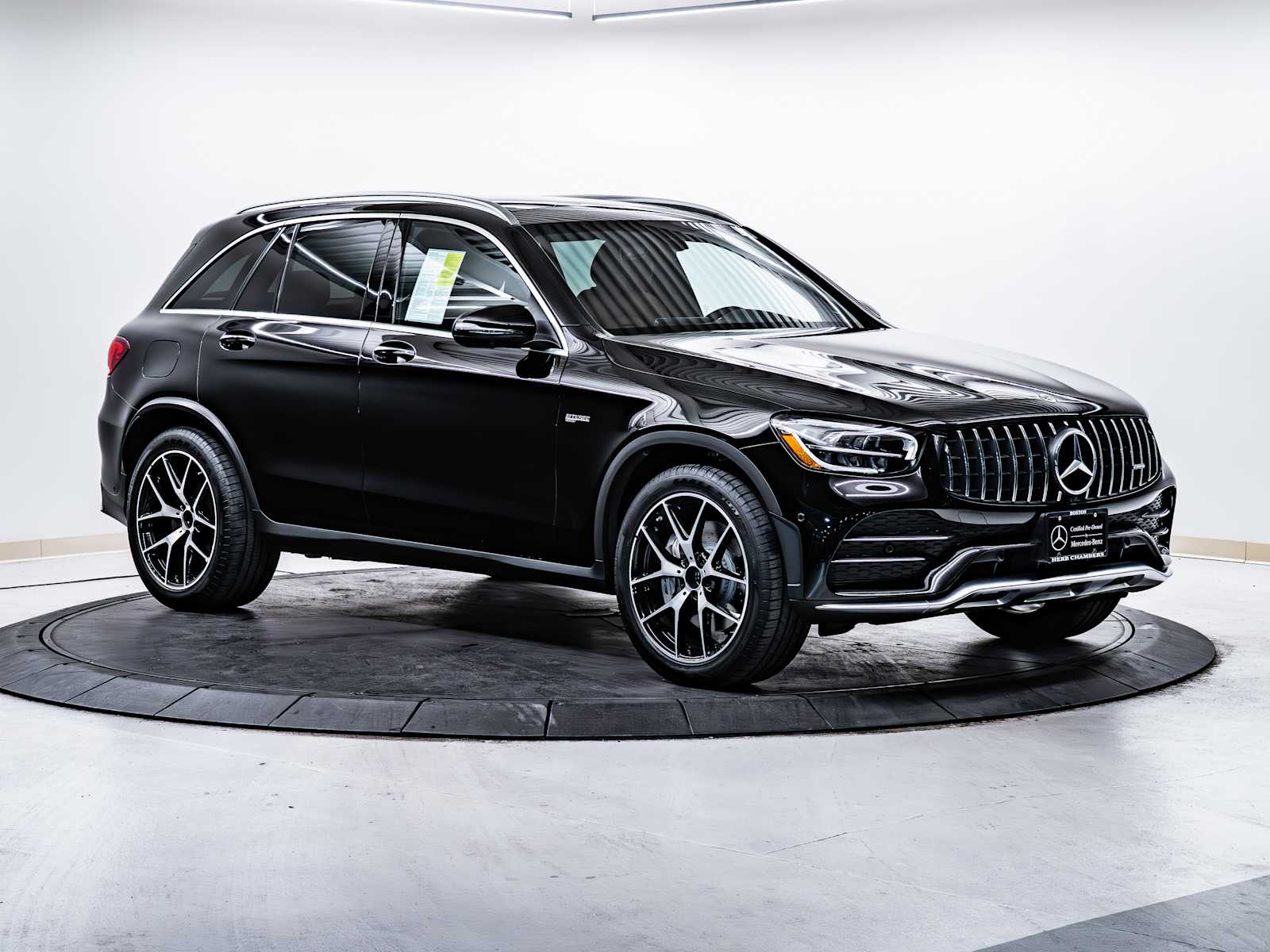 used 2021 Mercedes-Benz AMG GLC 43 car, priced at $42,998