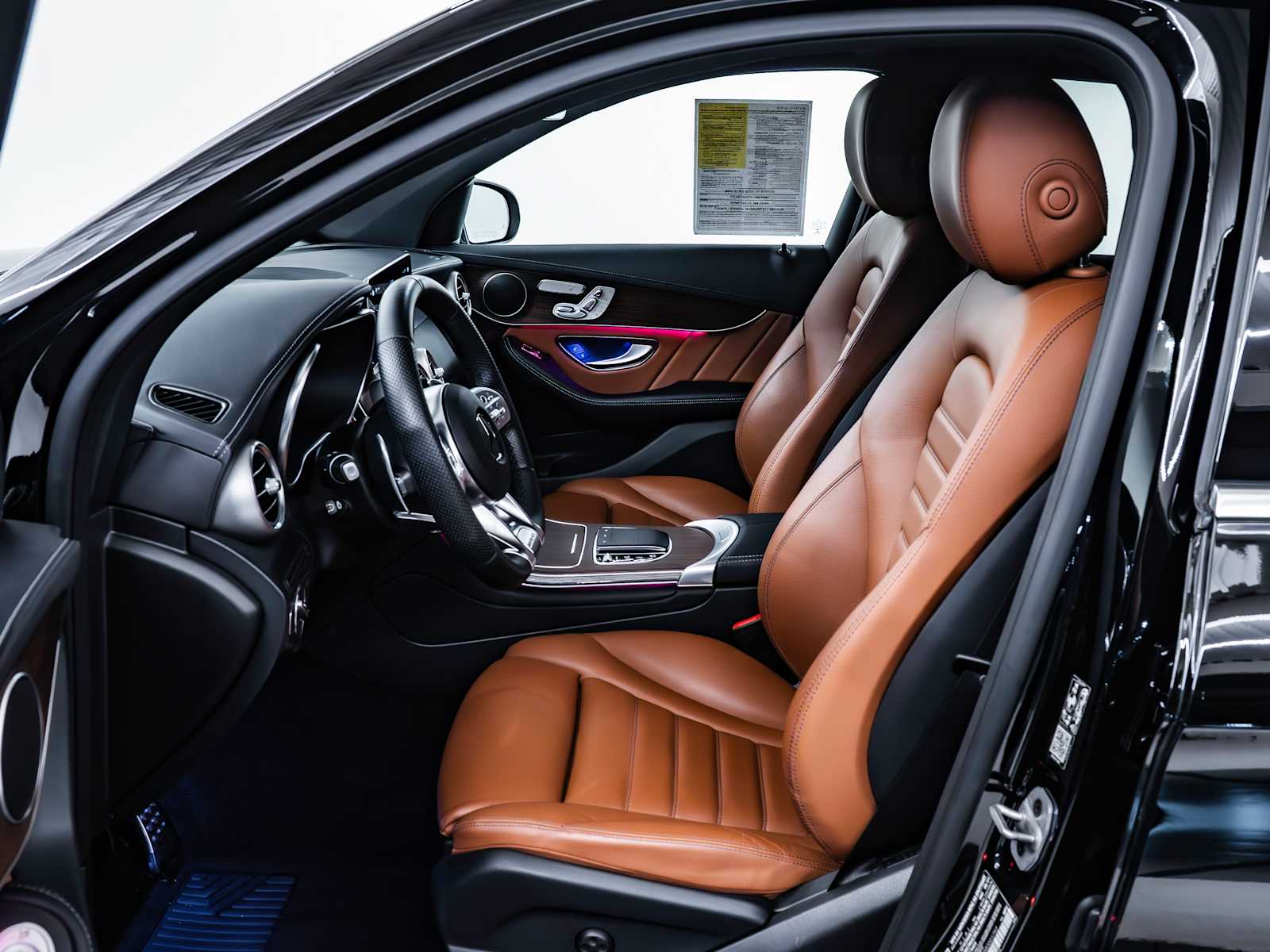 used 2021 Mercedes-Benz AMG GLC 43 car, priced at $41,998