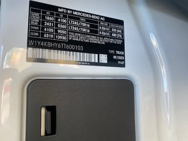 new 2026 Mercedes-Benz Sprinter 2500 car