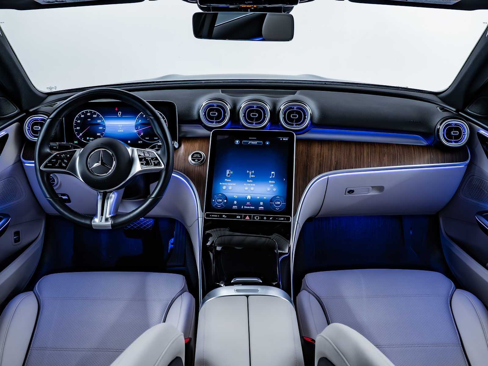 used 2022 Mercedes-Benz C-Class car, priced at $35,498