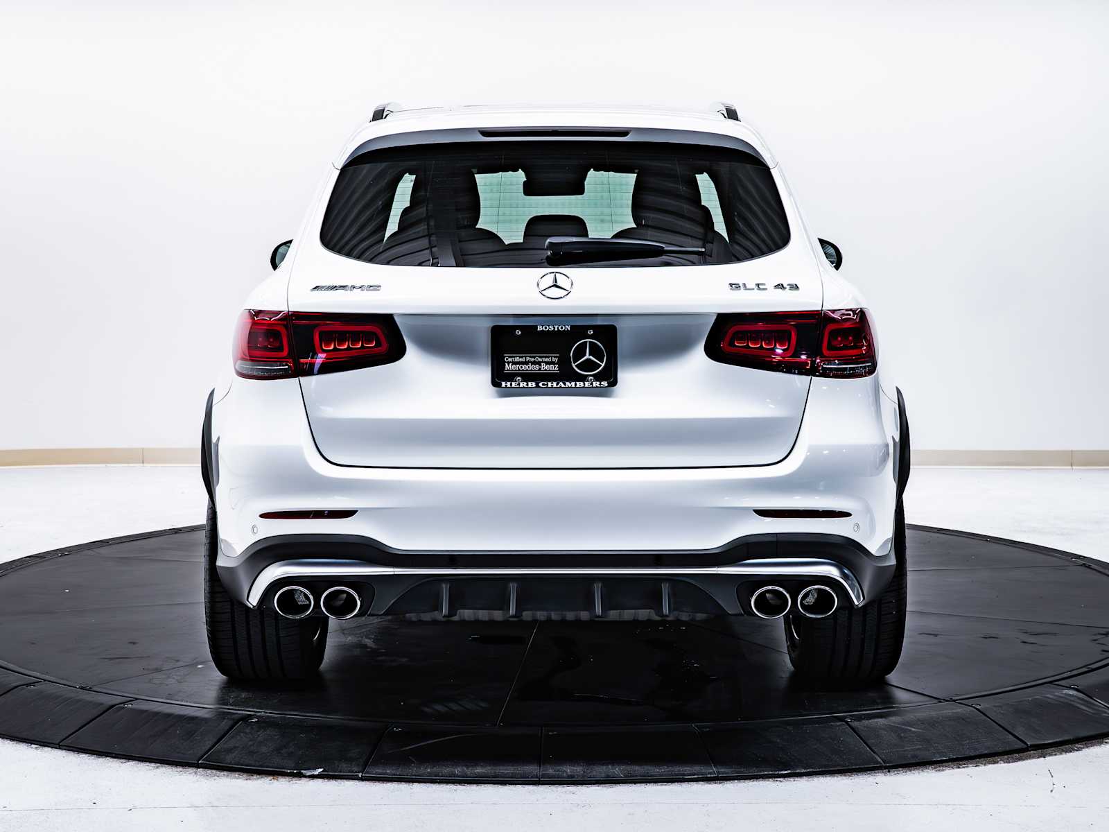 used 2021 Mercedes-Benz AMG GLC 43 car, priced at $41,698