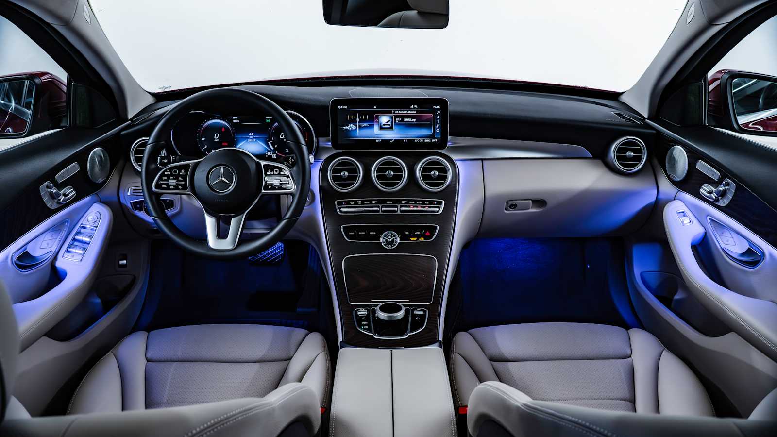 used 2021 Mercedes-Benz C-Class car, priced at $29,998