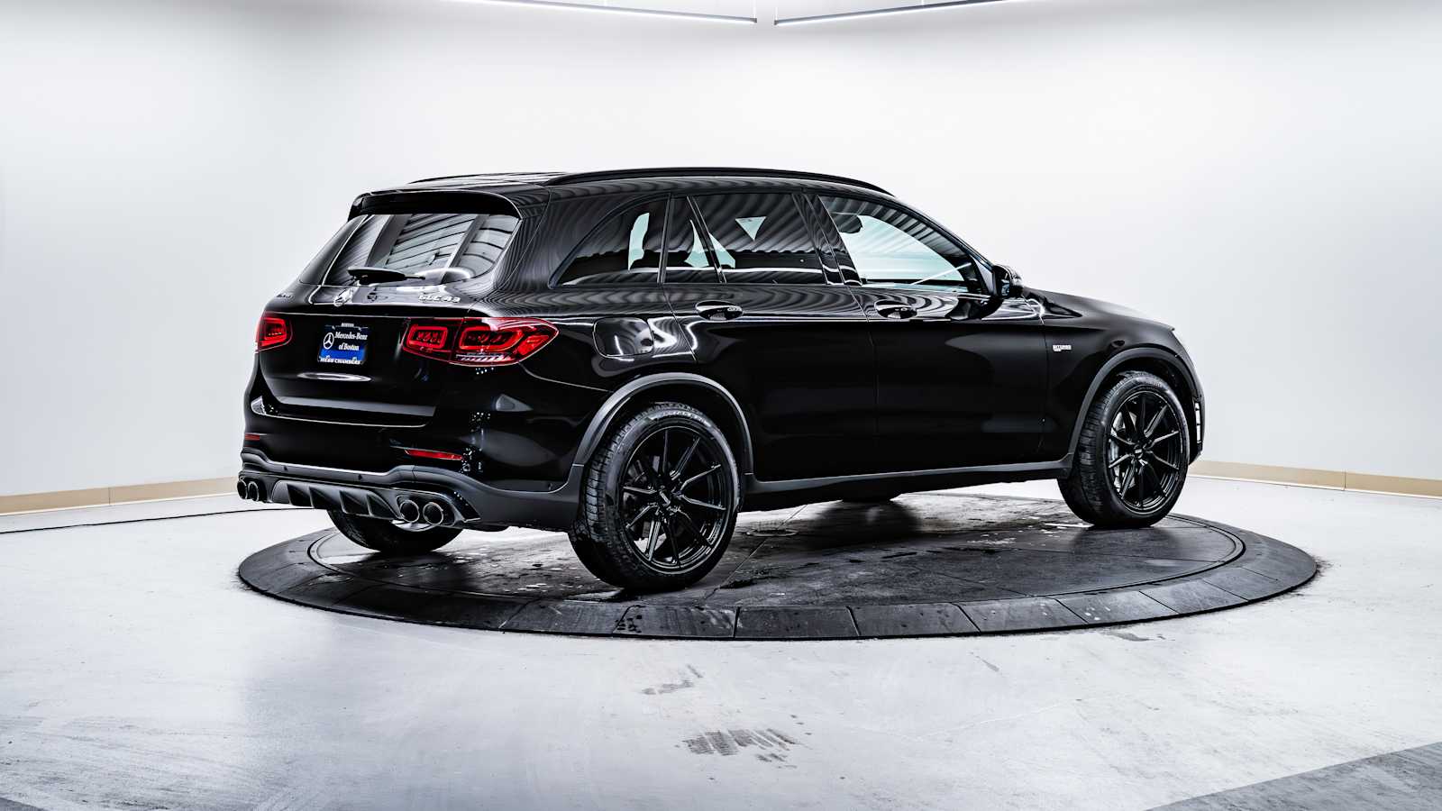 used 2021 Mercedes-Benz AMG GLC 43 car, priced at $32,998