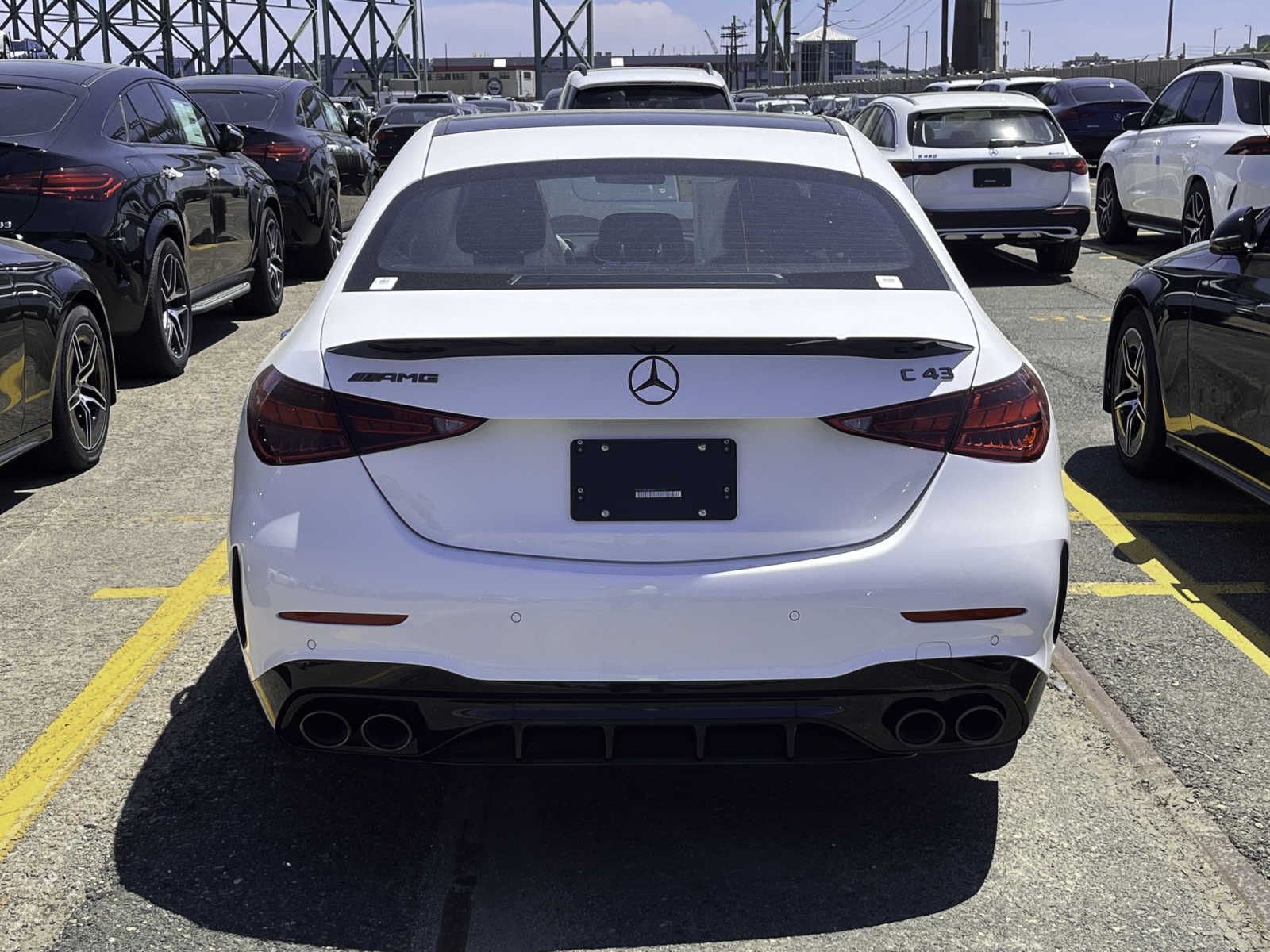 new 2024 Mercedes-Benz AMG C 43 car