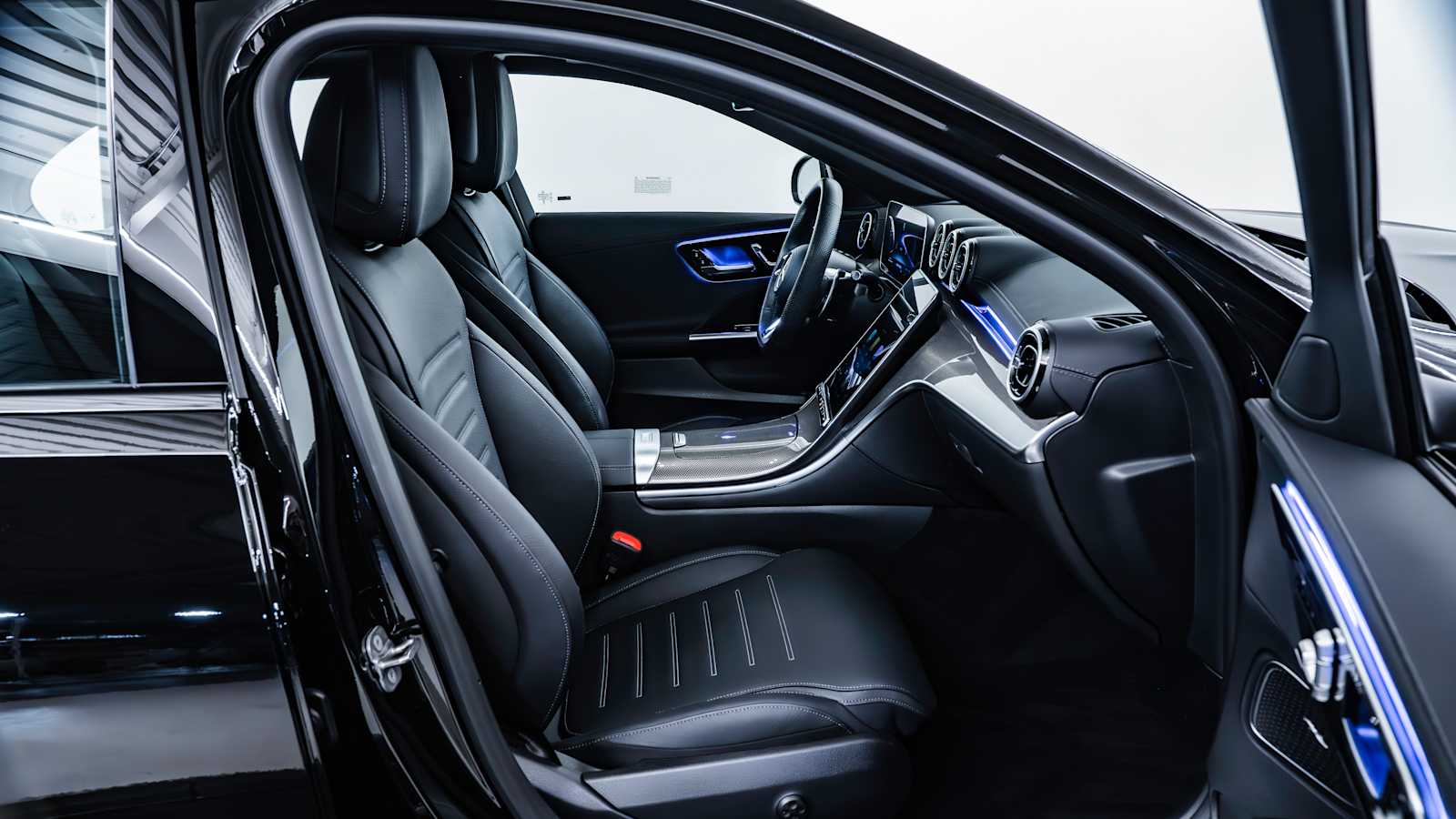 used 2025 Mercedes-Benz AMG C 43 car, priced at $63,998