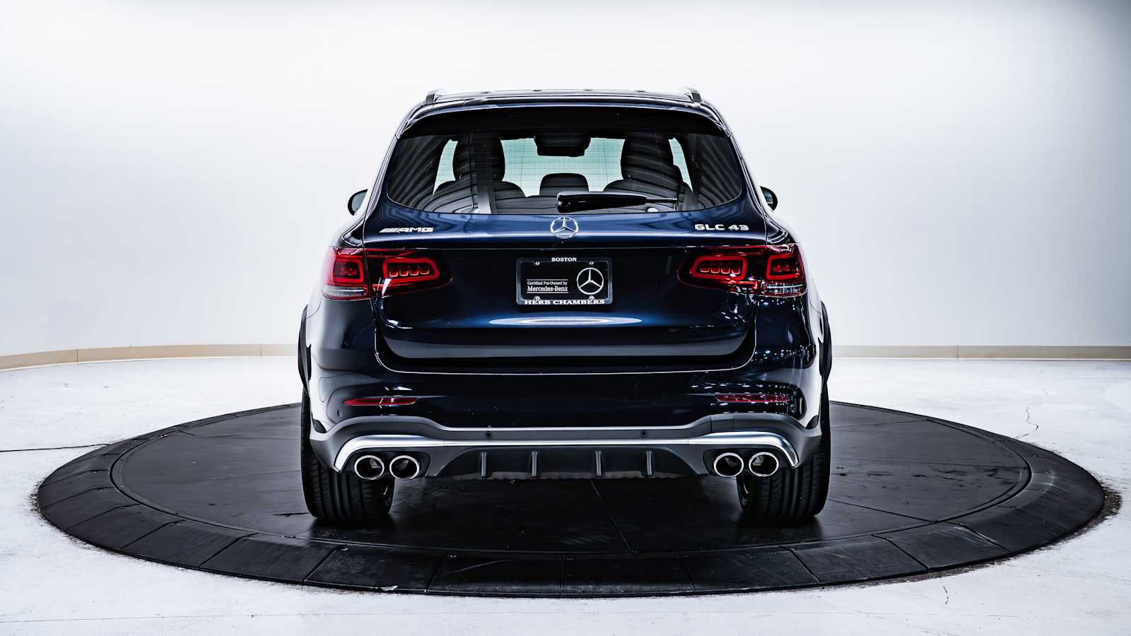 used 2022 Mercedes-Benz AMG GLC 43 car, priced at $48,998