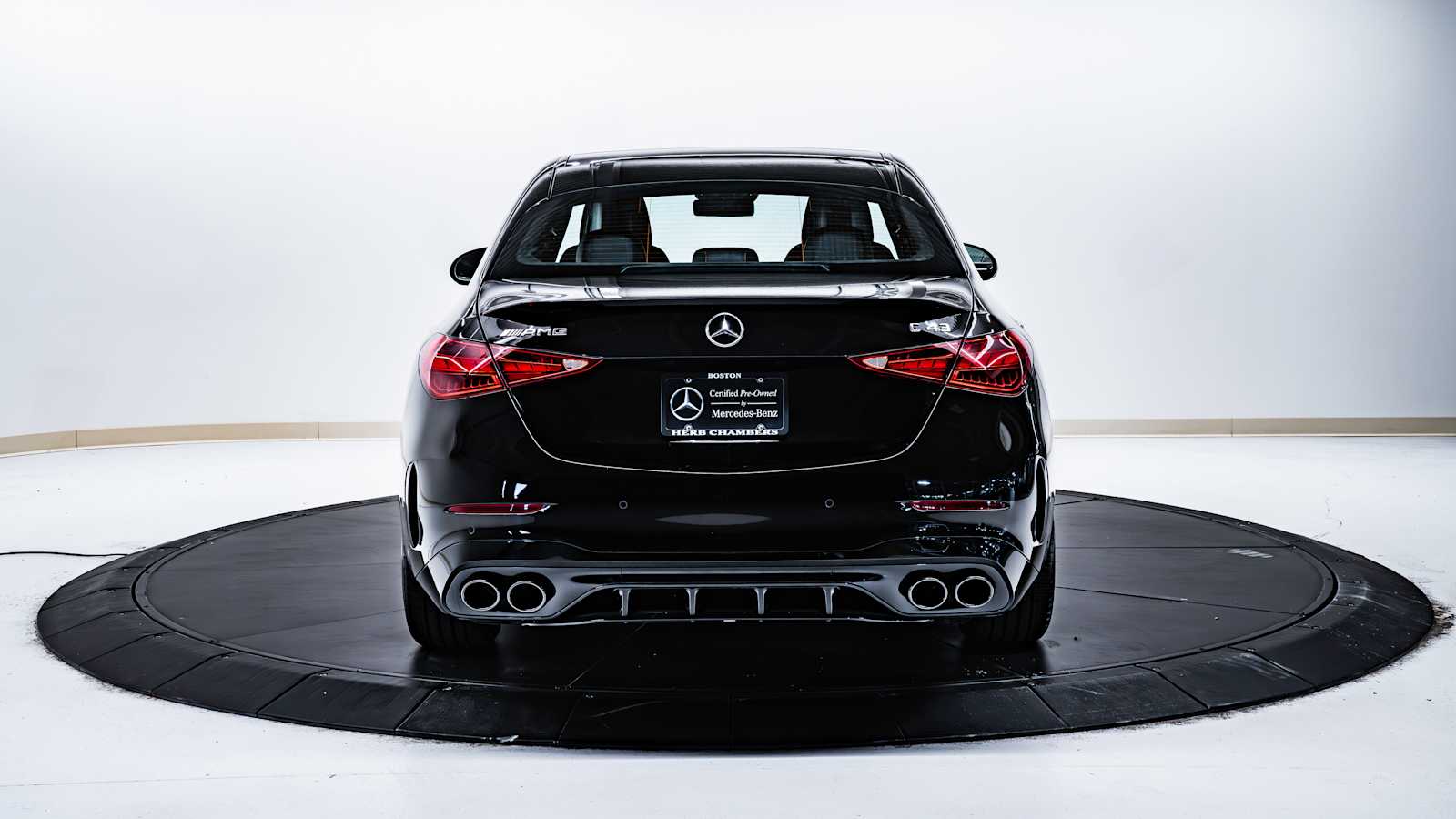 used 2024 Mercedes-Benz AMG C 43 car, priced at $60,505