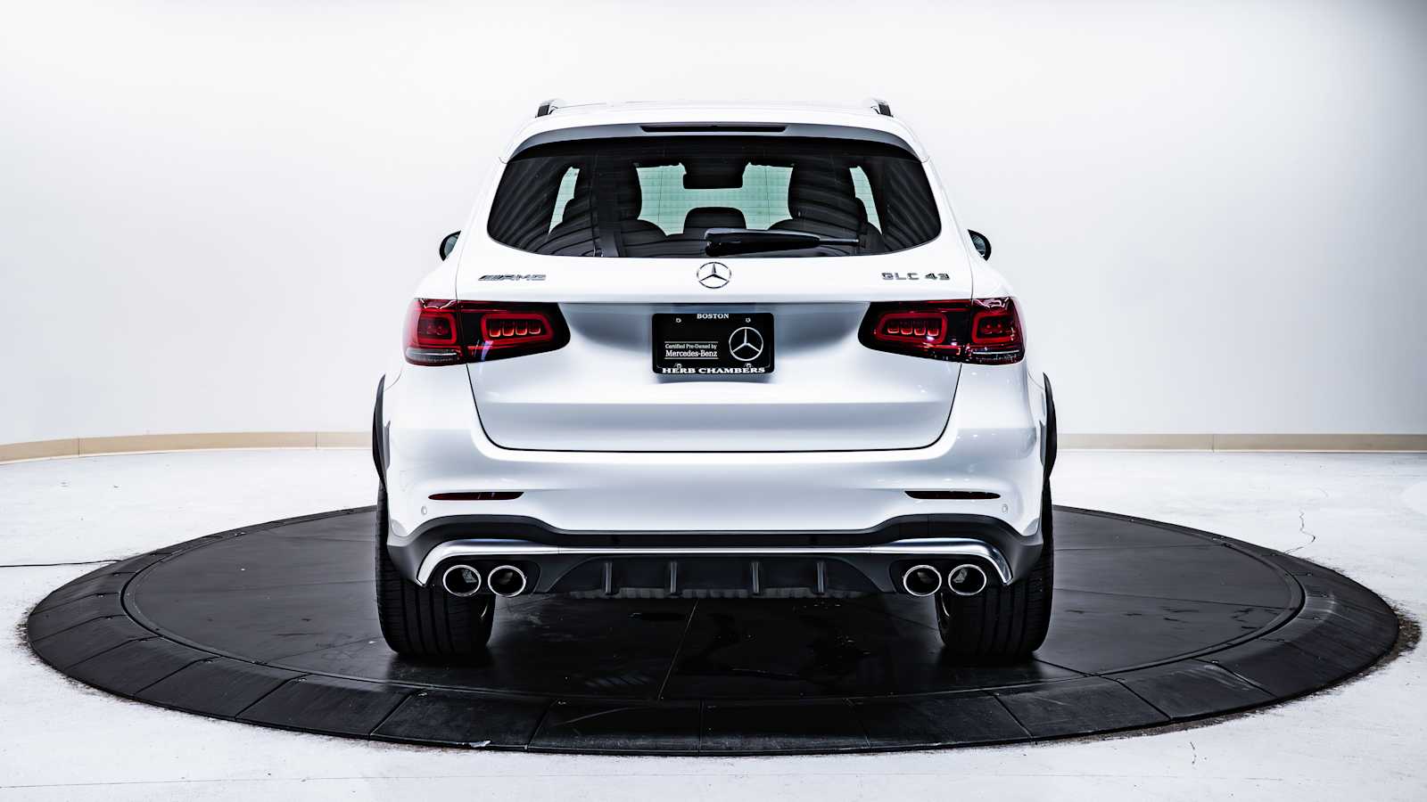 used 2021 Mercedes-Benz AMG GLC 43 car, priced at $42,898