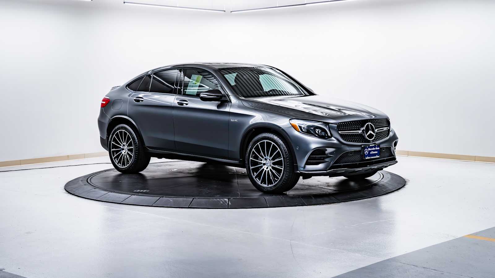 used 2018 Mercedes-Benz AMG GLC 43 car, priced at $35,998