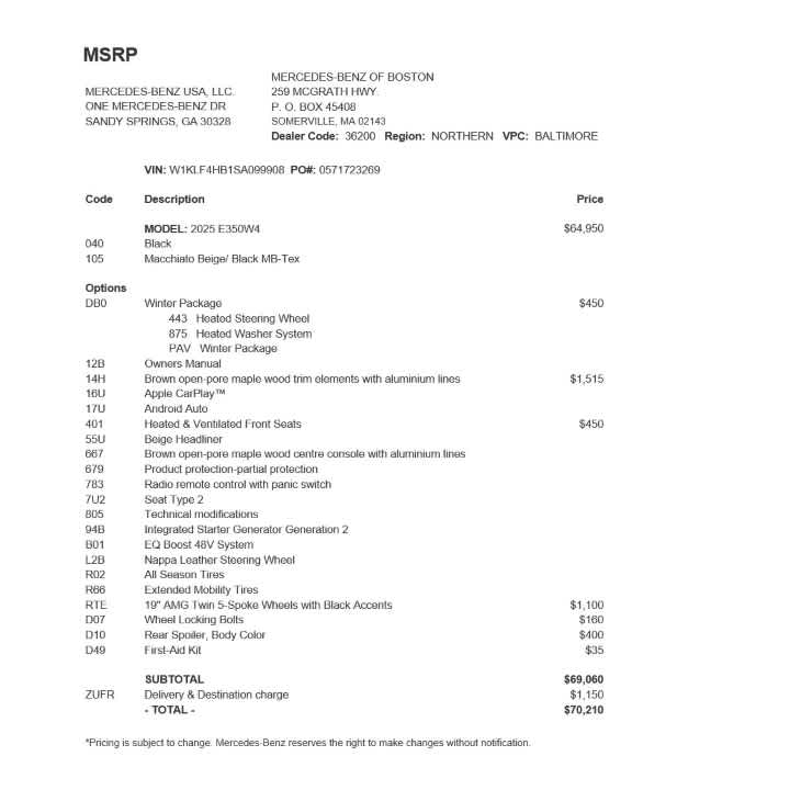 used 2025 Mercedes-Benz E-Class car, priced at $62,798
