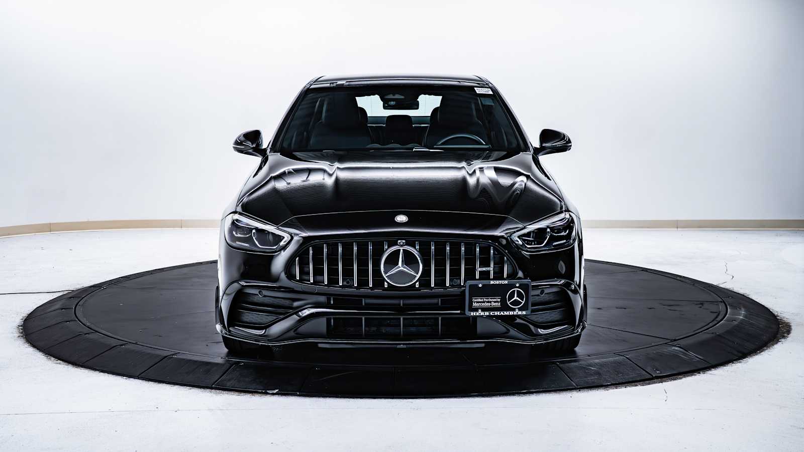 used 2025 Mercedes-Benz AMG C 43 car, priced at $63,998