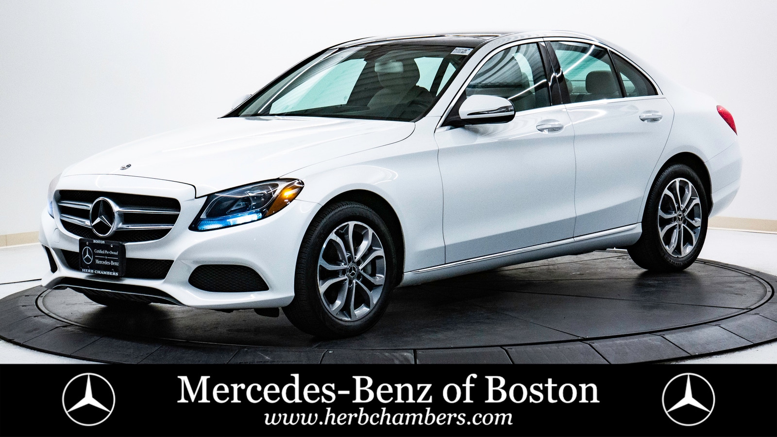 used 2017 Mercedes-Benz C-Class car, priced at $25,498