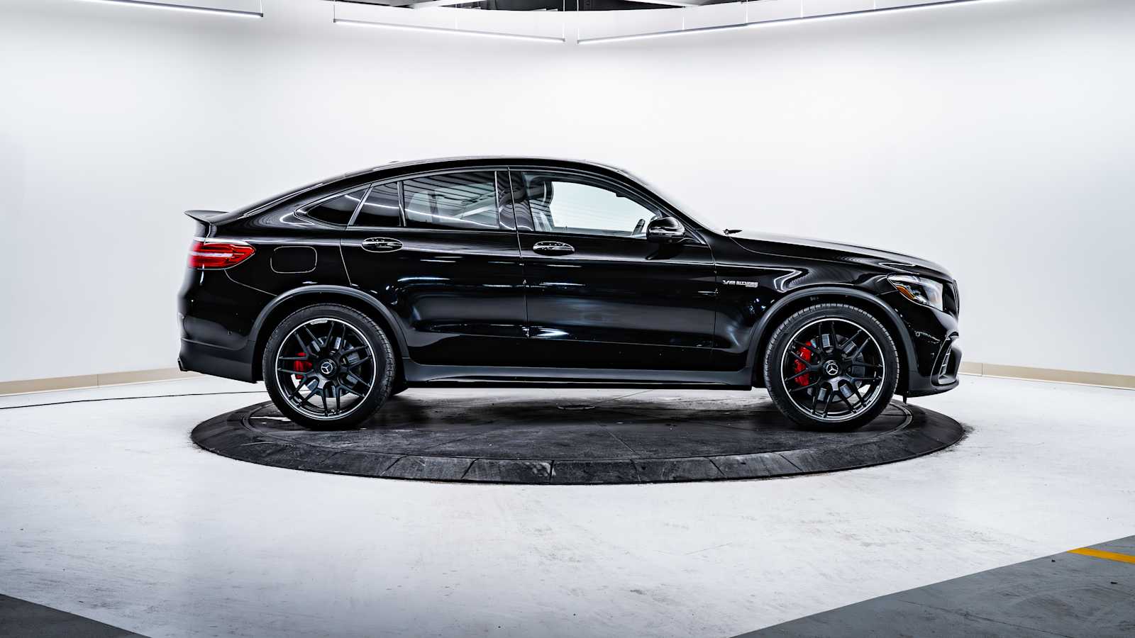 used 2019 Mercedes-Benz AMG GLC 63 car, priced at $62,853