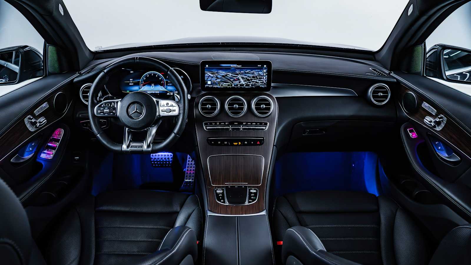 used 2022 Mercedes-Benz AMG GLC 43 car, priced at $48,998