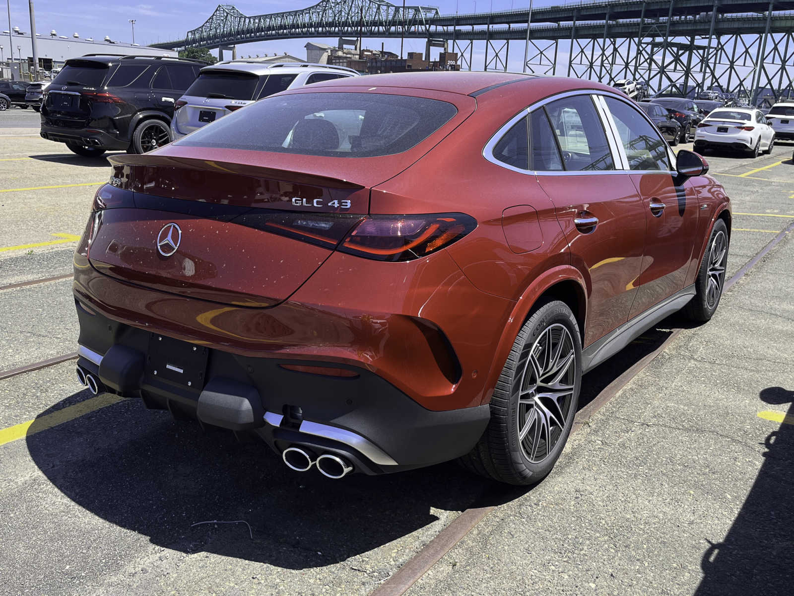 new 2024 Mercedes-Benz AMG GLC 43 car