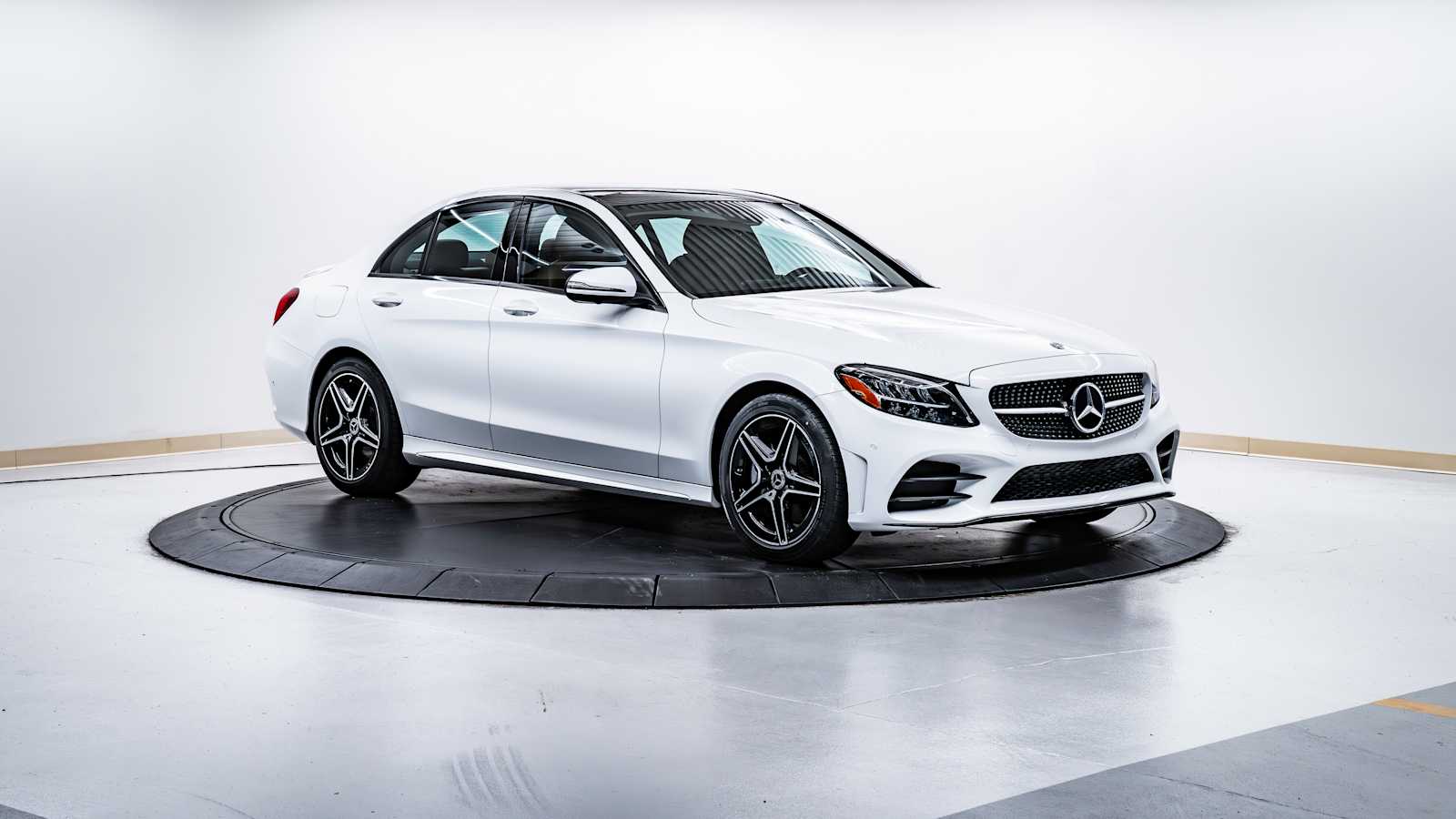 used 2021 Mercedes-Benz C-Class car, priced at $32,998