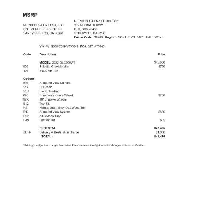 used 2022 Mercedes-Benz GLC 300 car, priced at $34,998