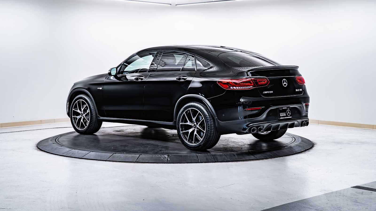 used 2021 Mercedes-Benz AMG GLC 43 car, priced at $49,998