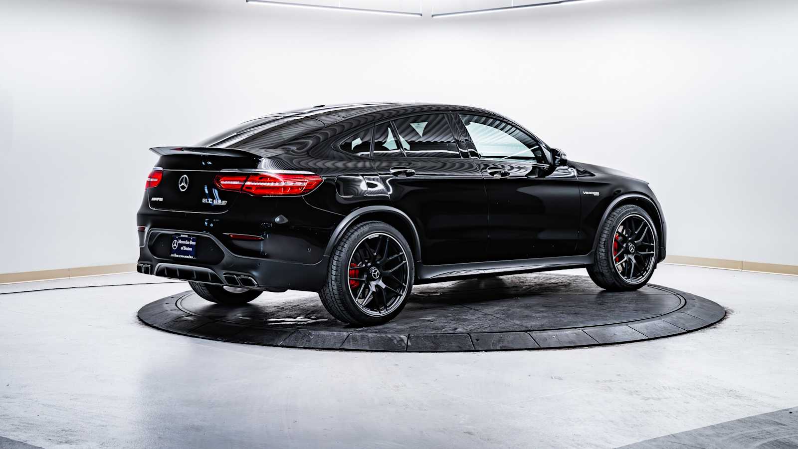 used 2019 Mercedes-Benz AMG GLC 63 car, priced at $62,853