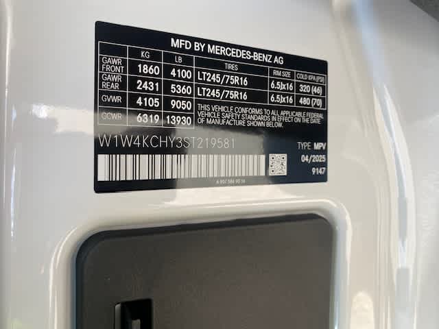 new 2025 Mercedes-Benz Sprinter car