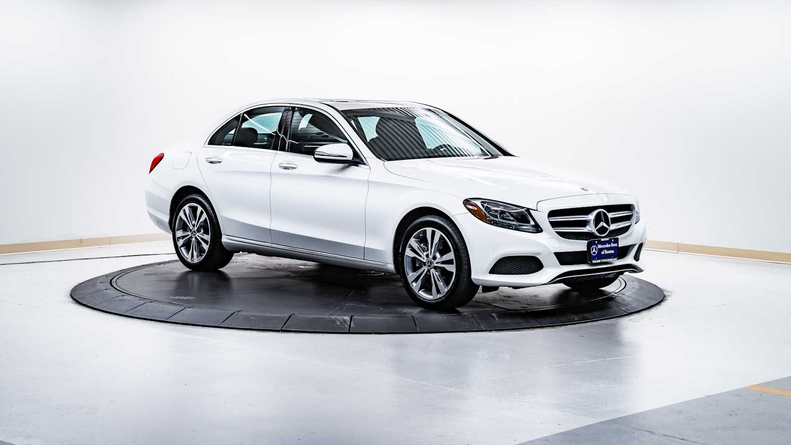 used 2018 Mercedes-Benz C-Class car, priced at $19,932