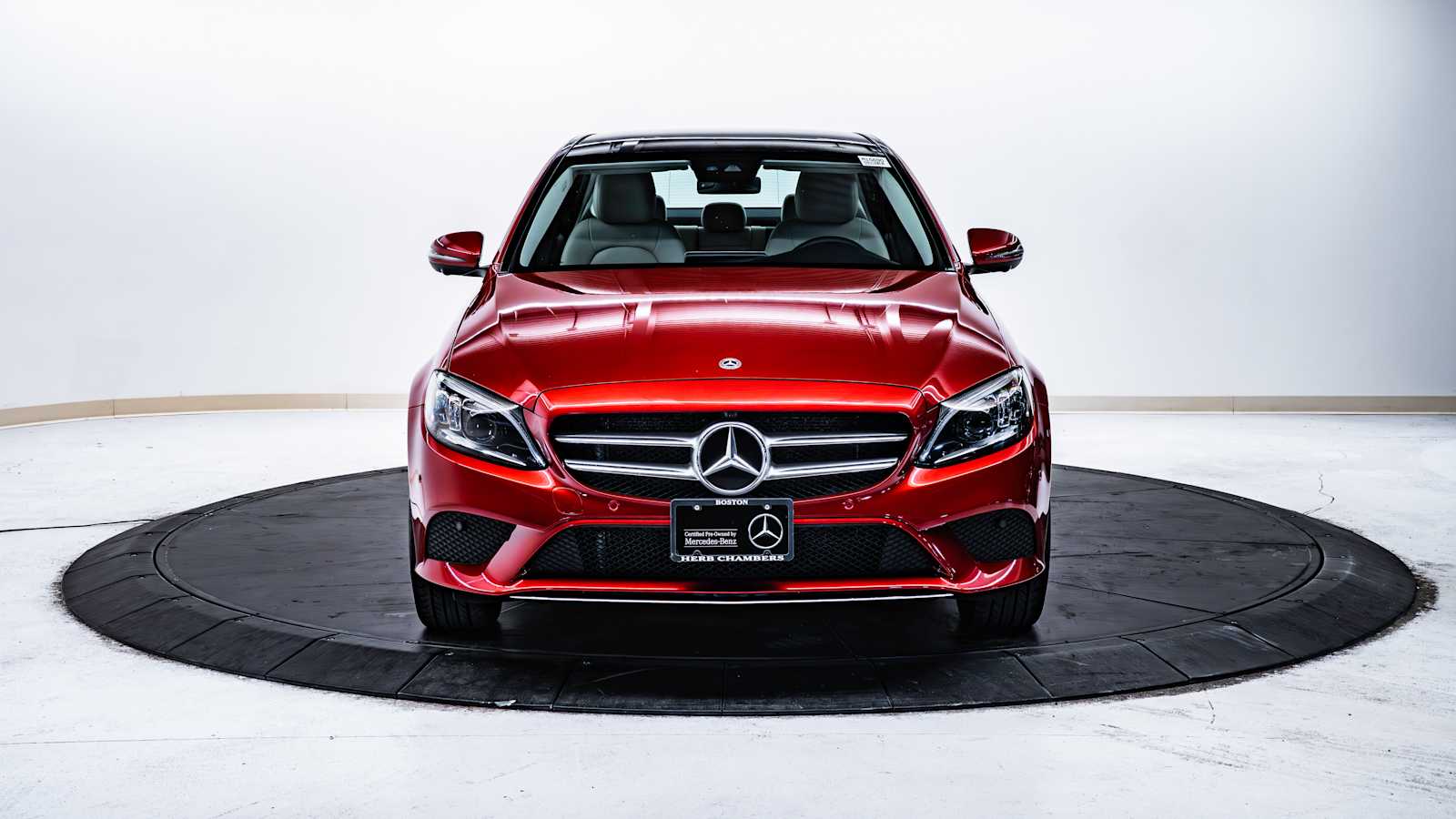 used 2021 Mercedes-Benz C-Class car, priced at $29,998
