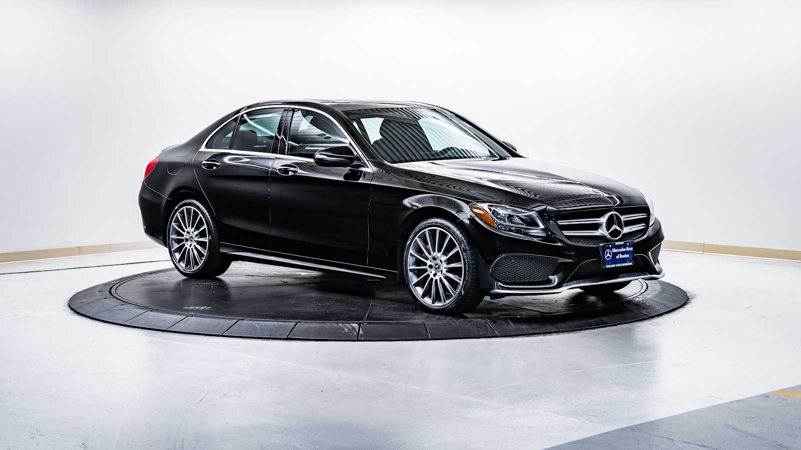 used 2018 Mercedes-Benz C-Class car, priced at $19,354