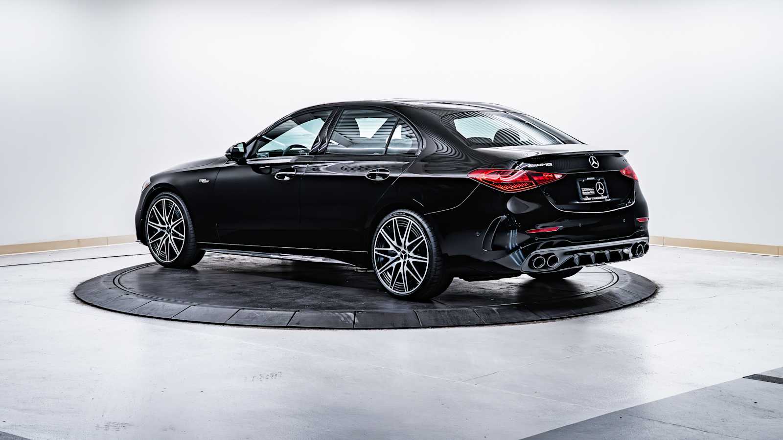 used 2025 Mercedes-Benz AMG C 43 car, priced at $63,998