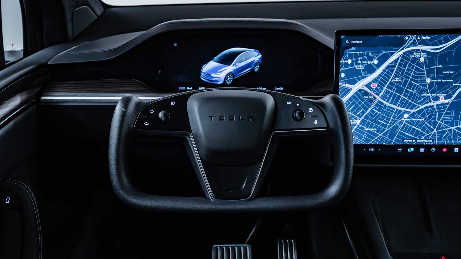 used 2023 Tesla Model X car, priced at $55,598