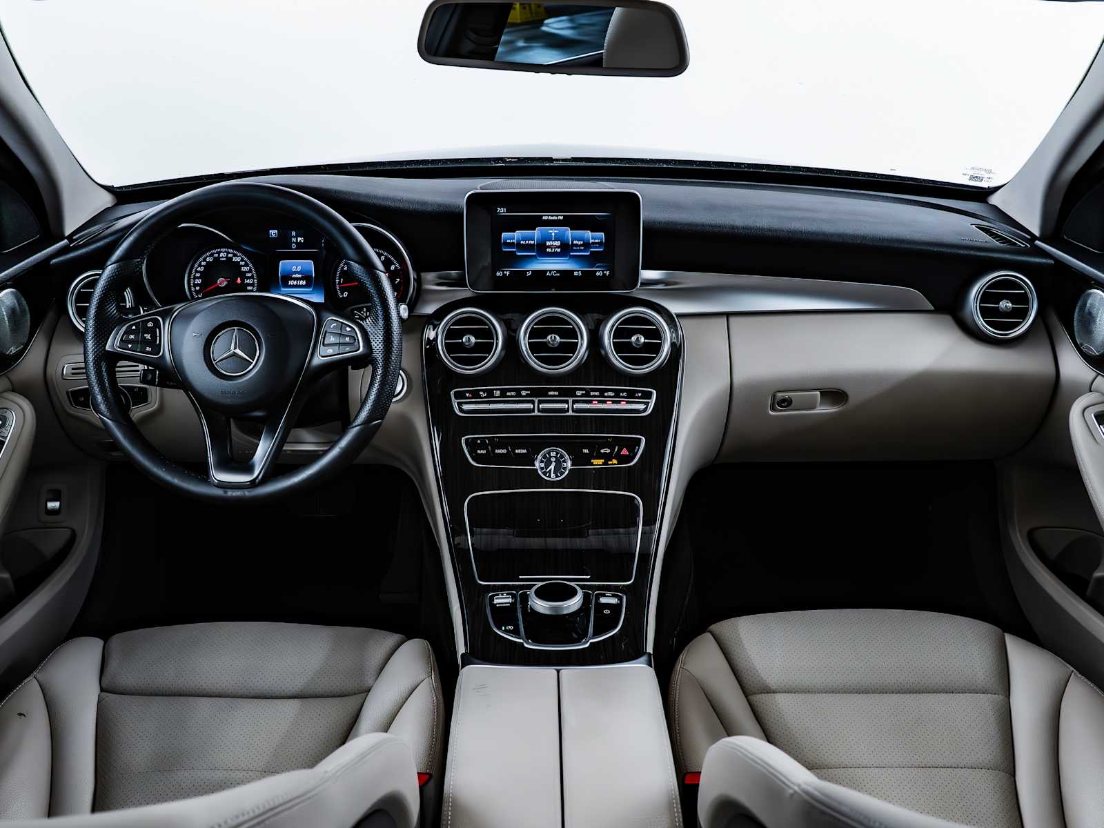 used 2017 Mercedes-Benz C-Class car, priced at $15,998