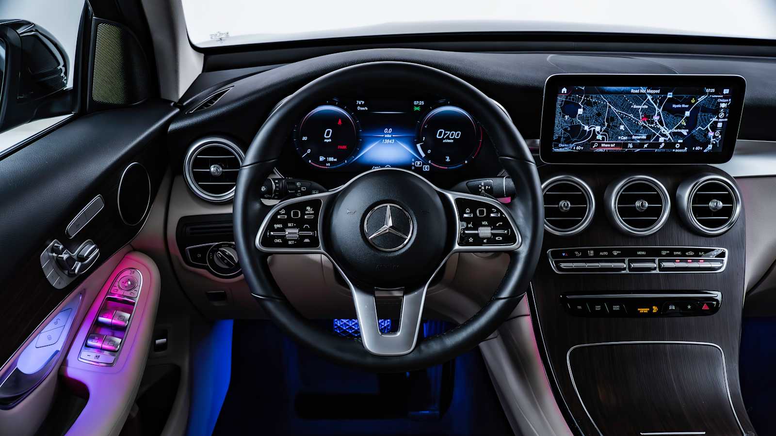 used 2022 Mercedes-Benz GLC 300 car, priced at $37,498