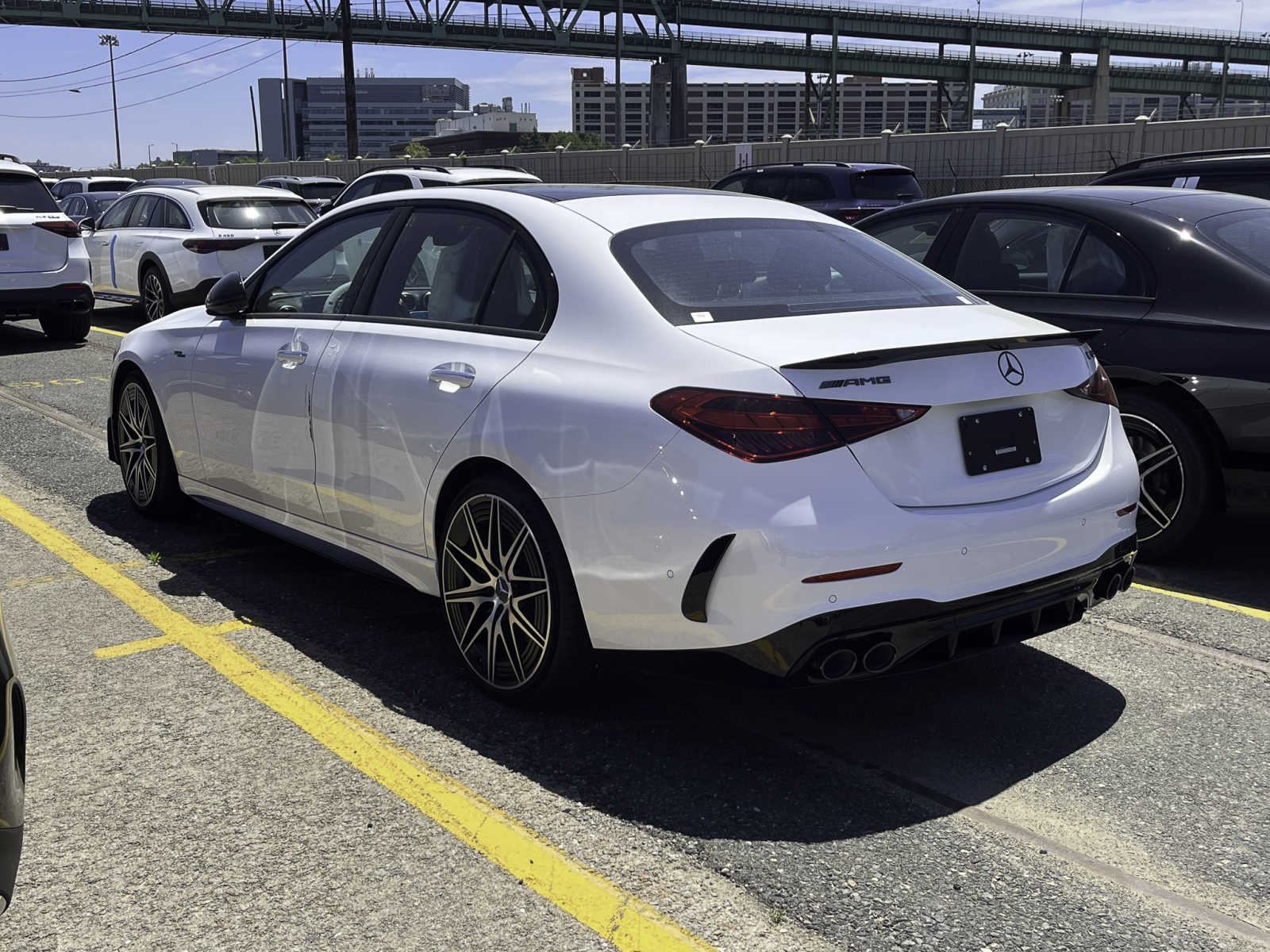 new 2024 Mercedes-Benz AMG C 43 car