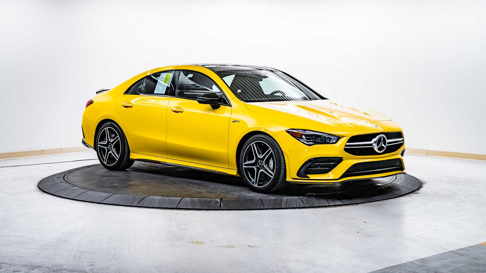 used 2021 Mercedes-Benz AMG CLA 35 car, priced at $35,998