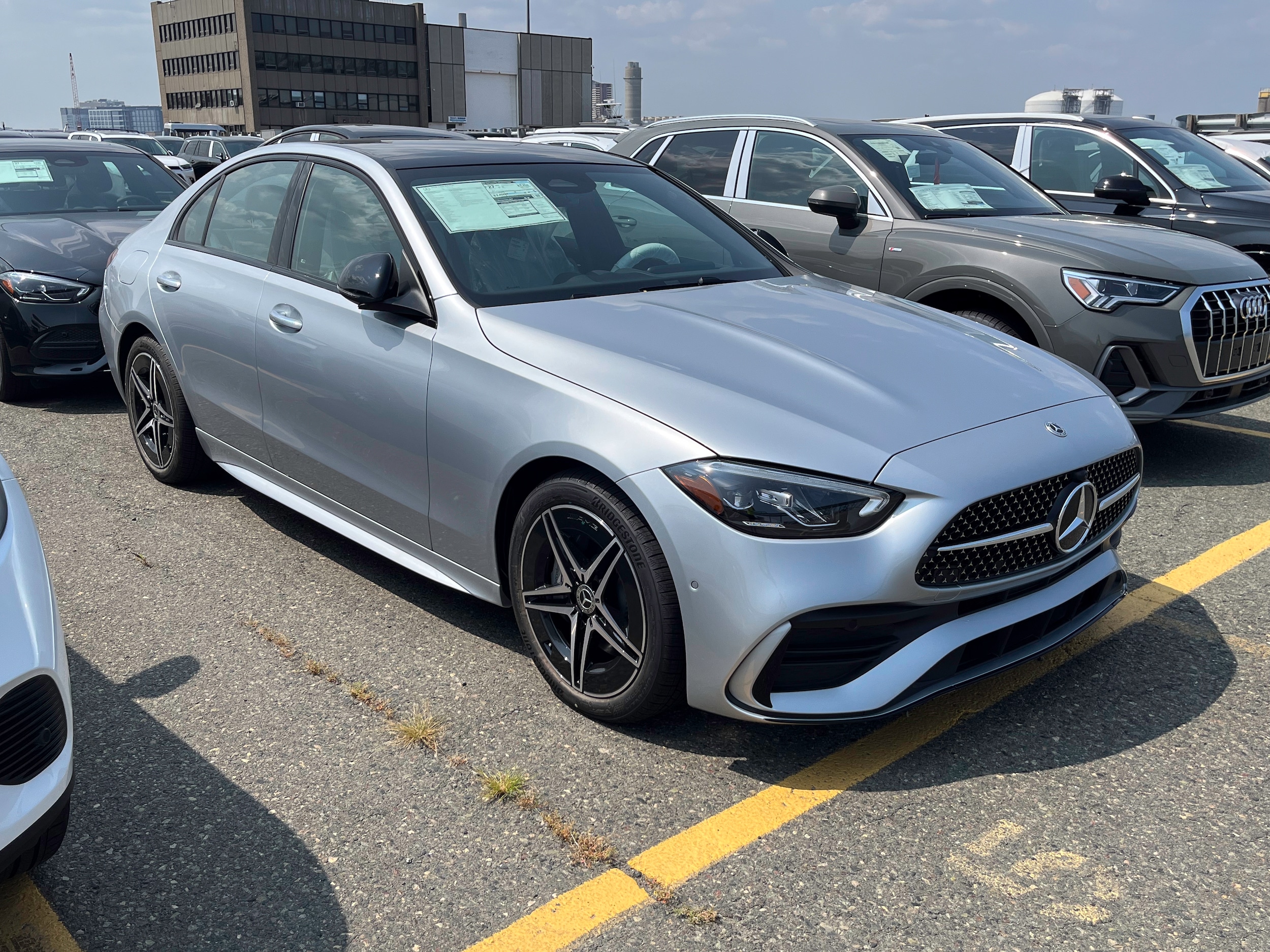 used 2024 Mercedes-Benz C-Class car, priced at $51,998