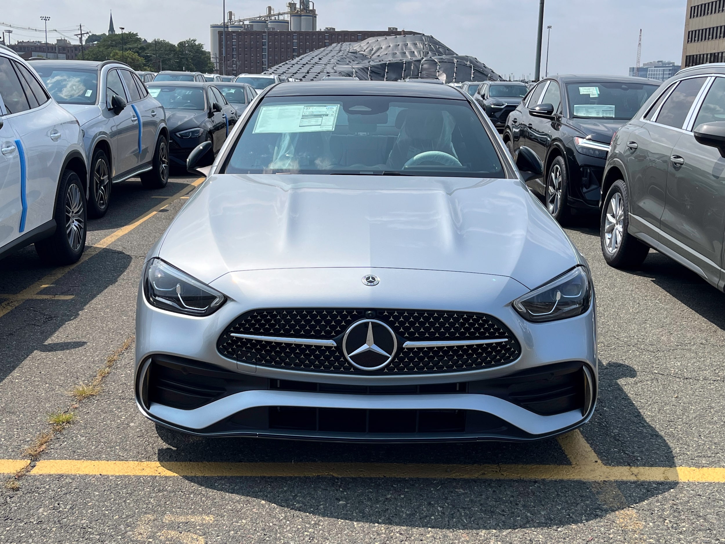 used 2024 Mercedes-Benz C-Class car, priced at $51,998