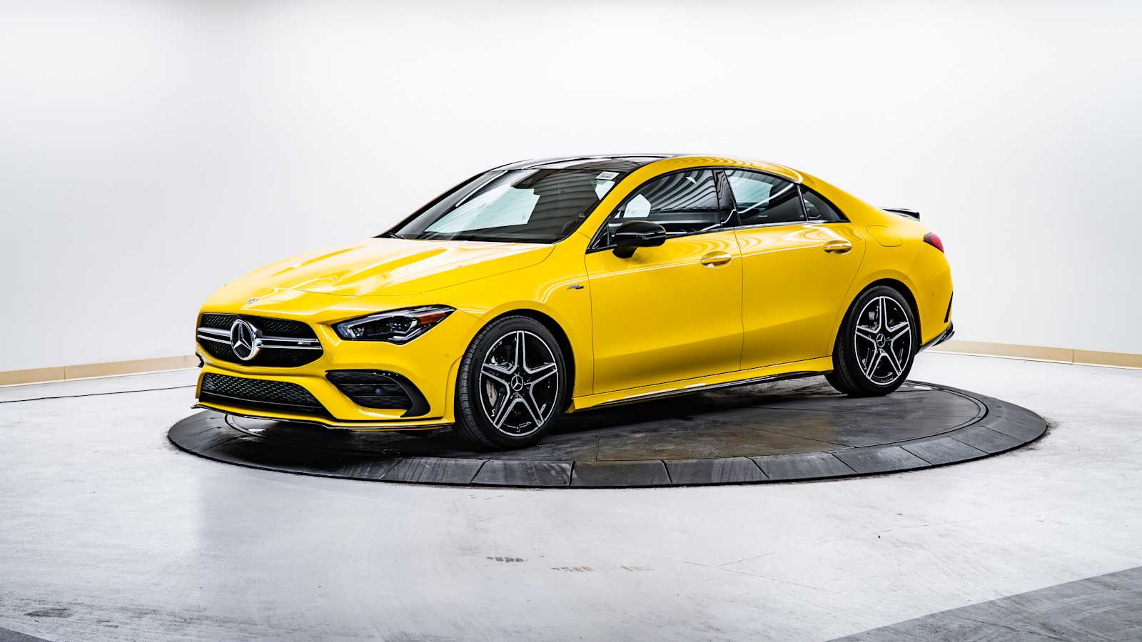 used 2021 Mercedes-Benz AMG CLA 35 car, priced at $35,998