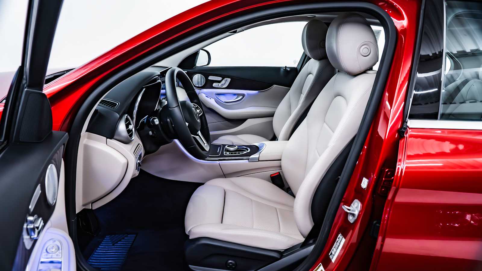 used 2021 Mercedes-Benz C-Class car, priced at $29,998