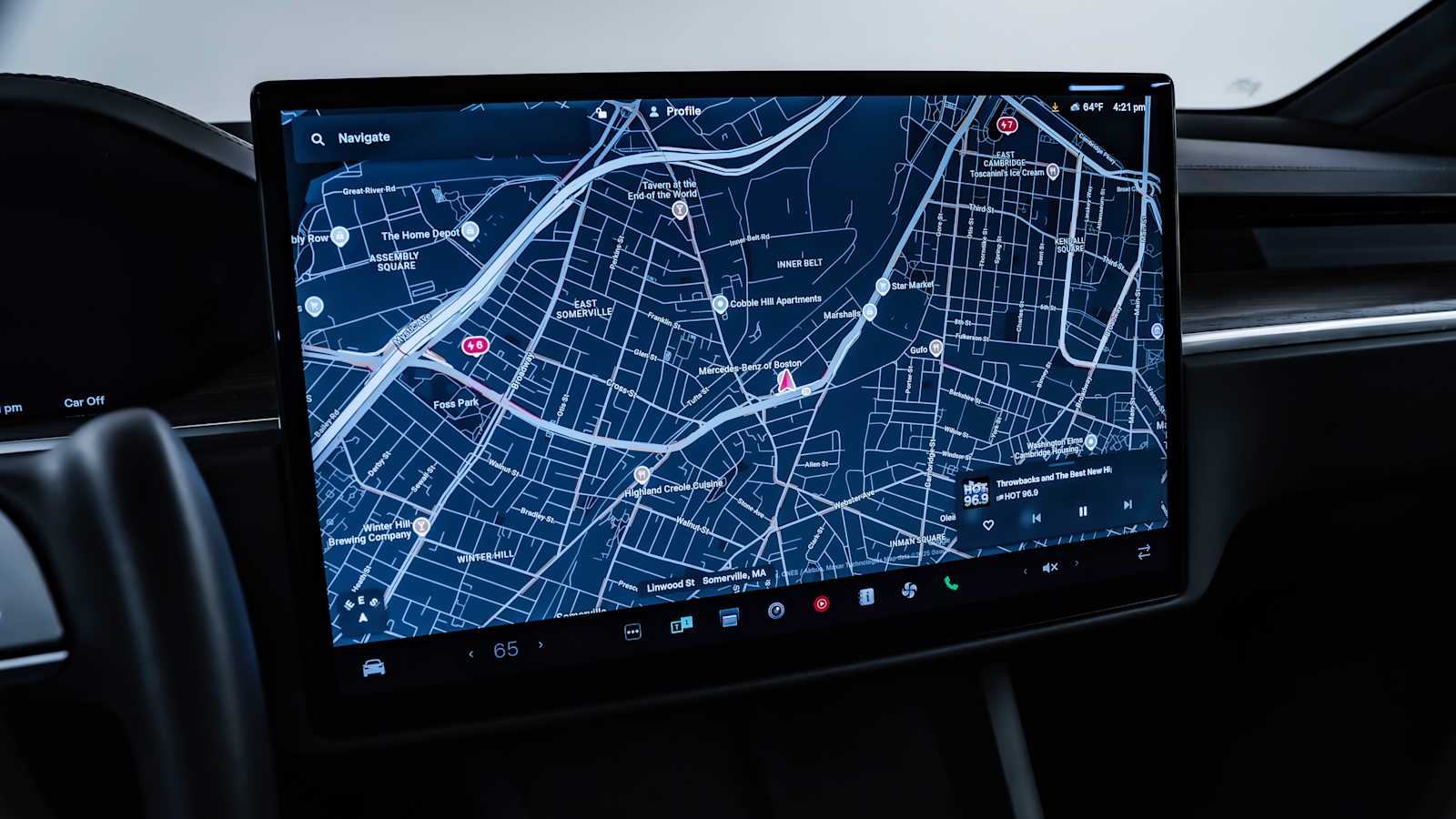 used 2023 Tesla Model X car, priced at $55,598