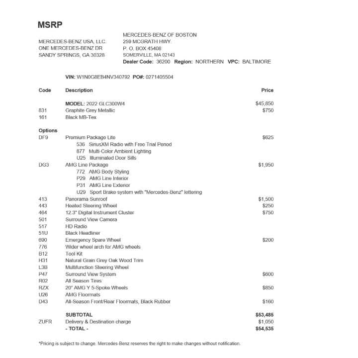 used 2022 Mercedes-Benz GLC 300 car, priced at $36,698