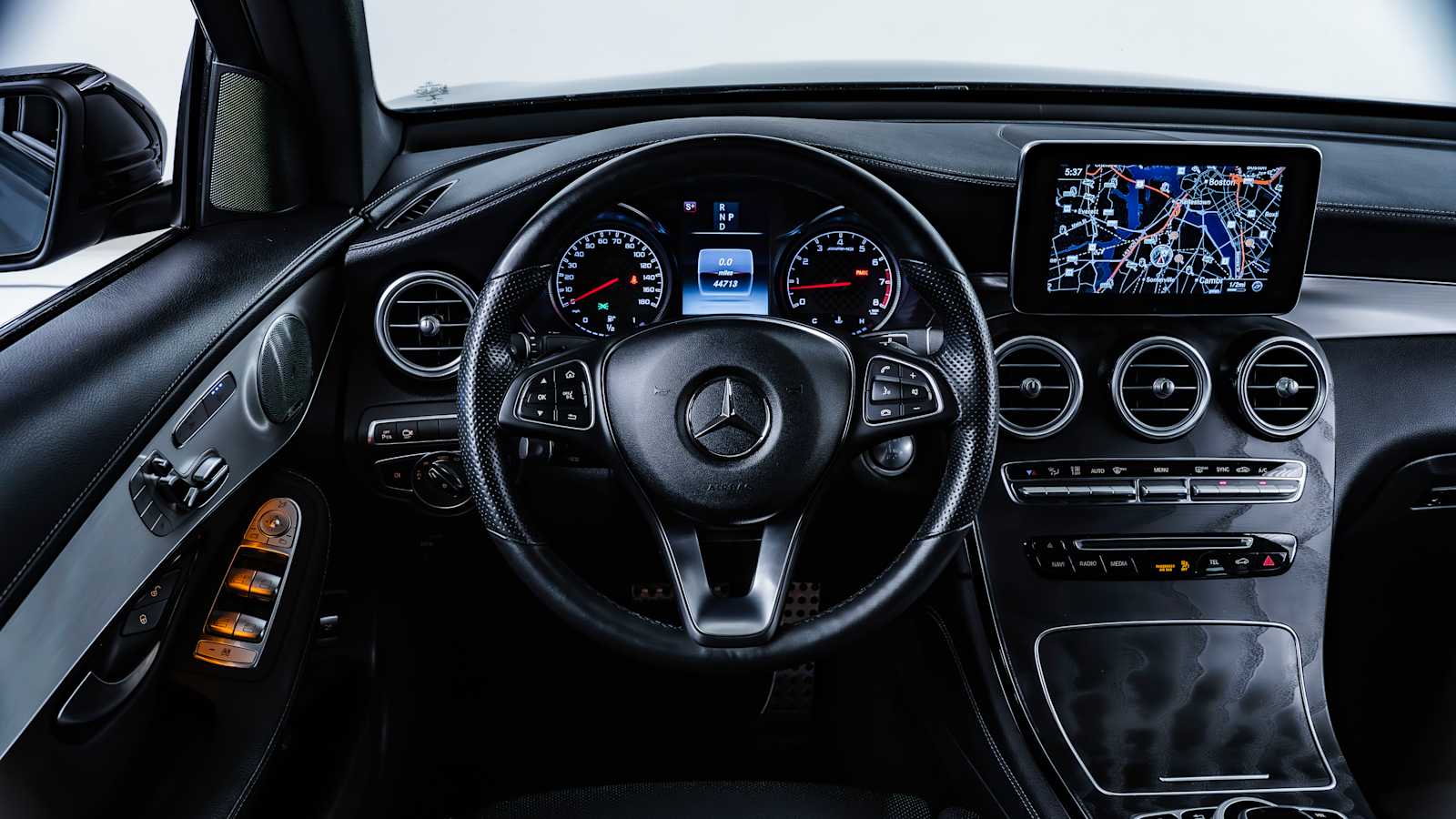 used 2018 Mercedes-Benz AMG GLC 43 car, priced at $35,998