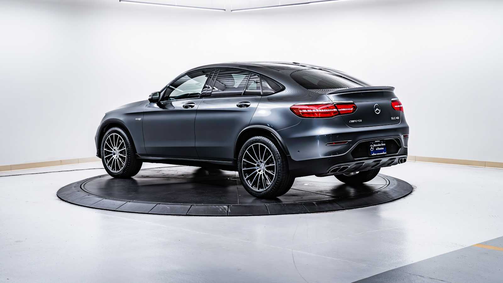 used 2018 Mercedes-Benz AMG GLC 43 car, priced at $35,998