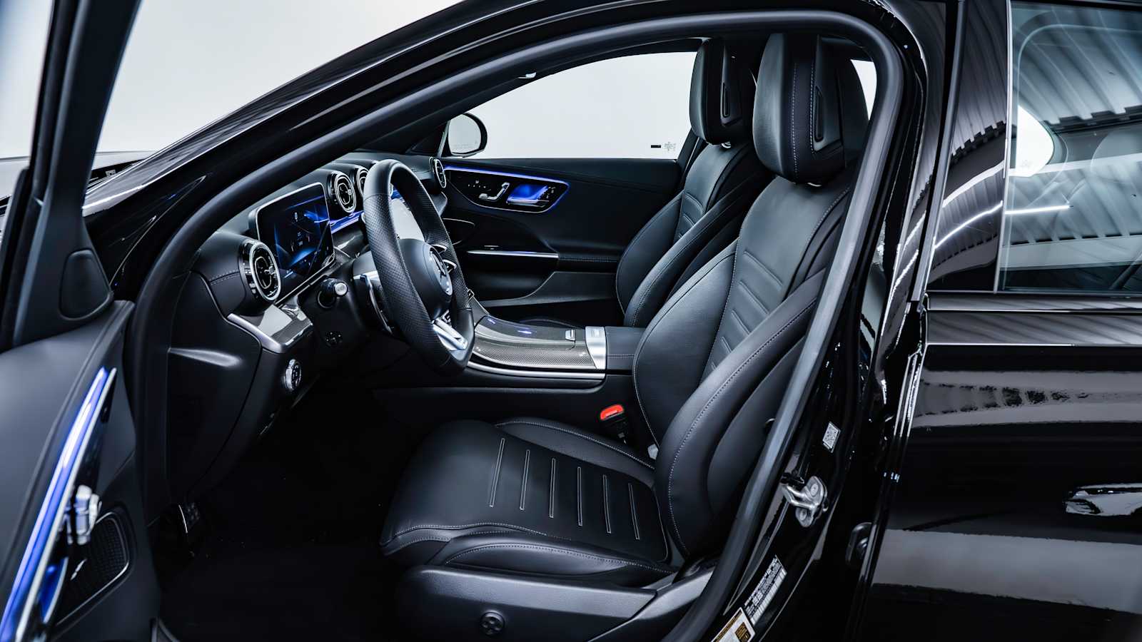 used 2025 Mercedes-Benz AMG C 43 car, priced at $63,998