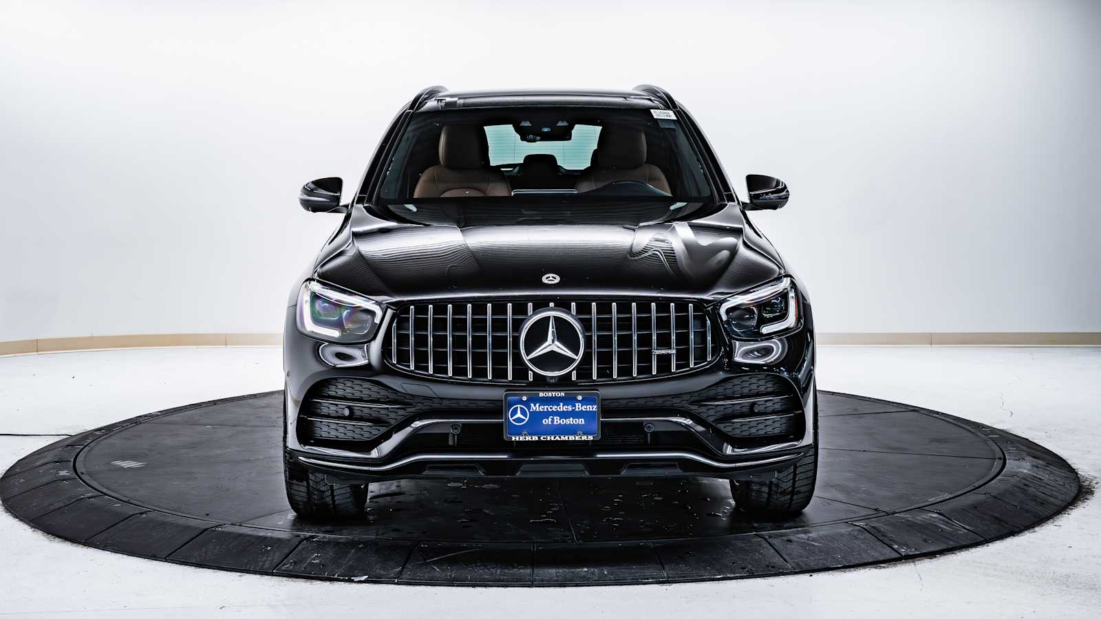 used 2021 Mercedes-Benz AMG GLC 43 car, priced at $32,998