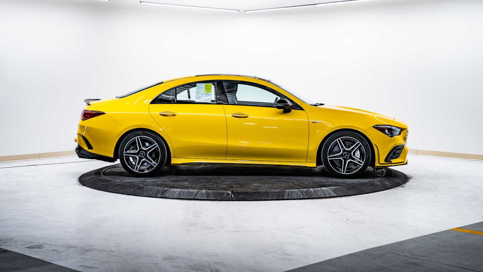 used 2021 Mercedes-Benz AMG CLA 35 car, priced at $35,998