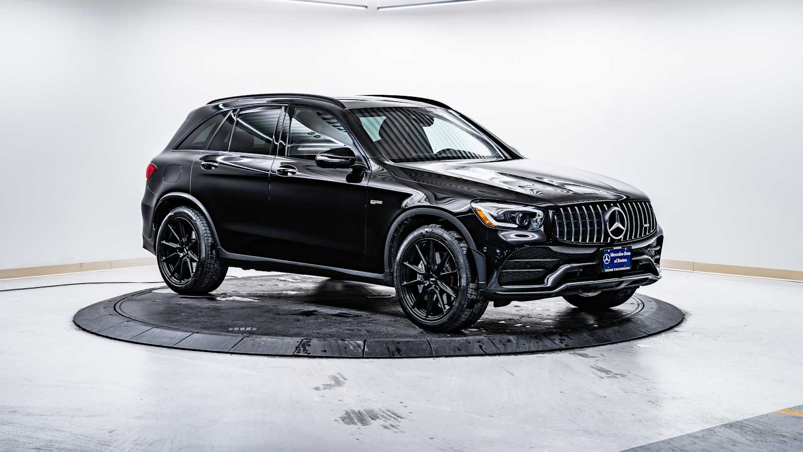 used 2021 Mercedes-Benz AMG GLC 43 car, priced at $32,998